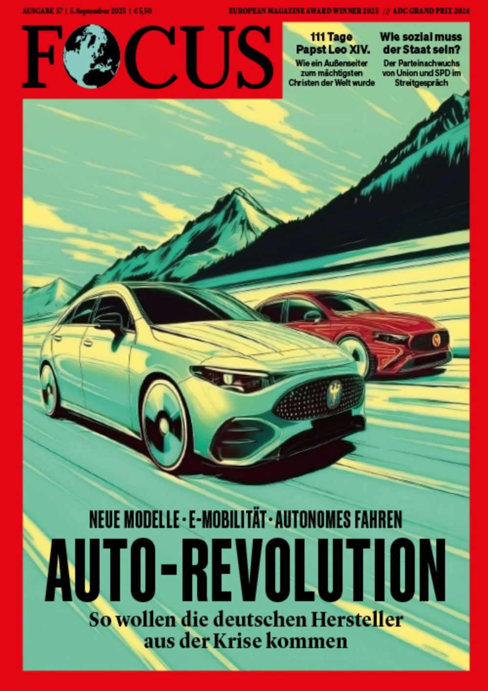 Cover - FOCUS Ausgabe 37/2025