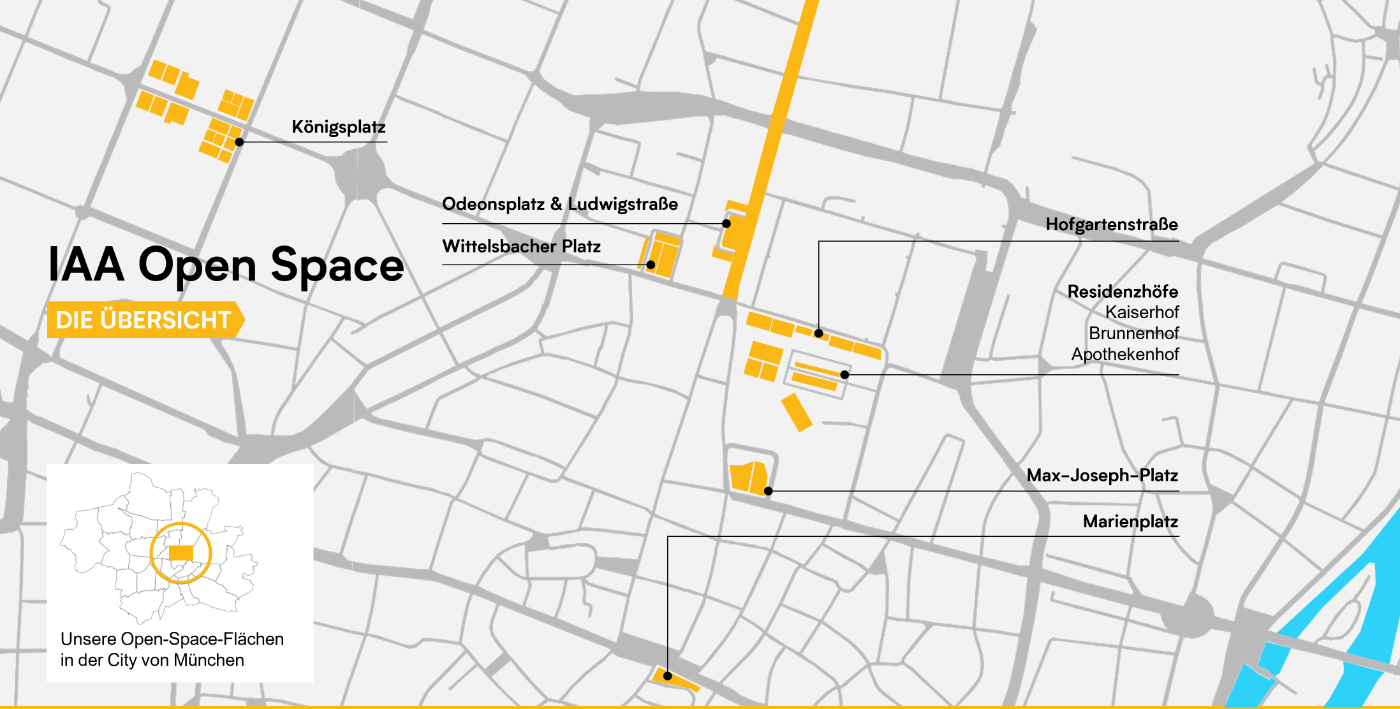 Karte des IAA Open Space