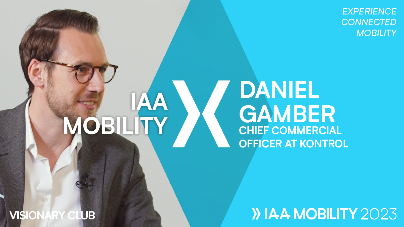 IAA MOBILITY Start-up Day: Daniel Gamber