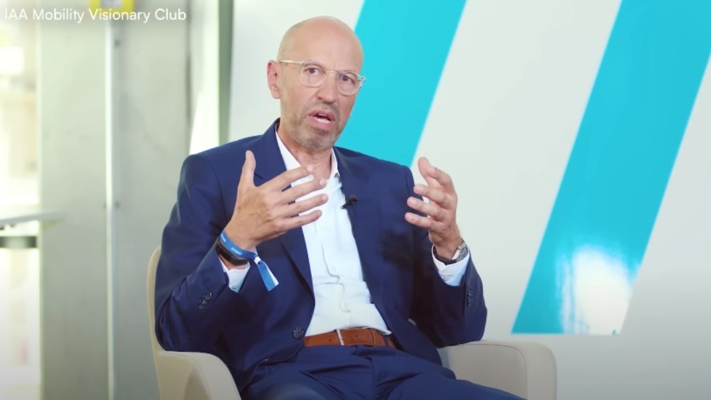Jürgen Bilo auf der IAA MOBILITY 2022