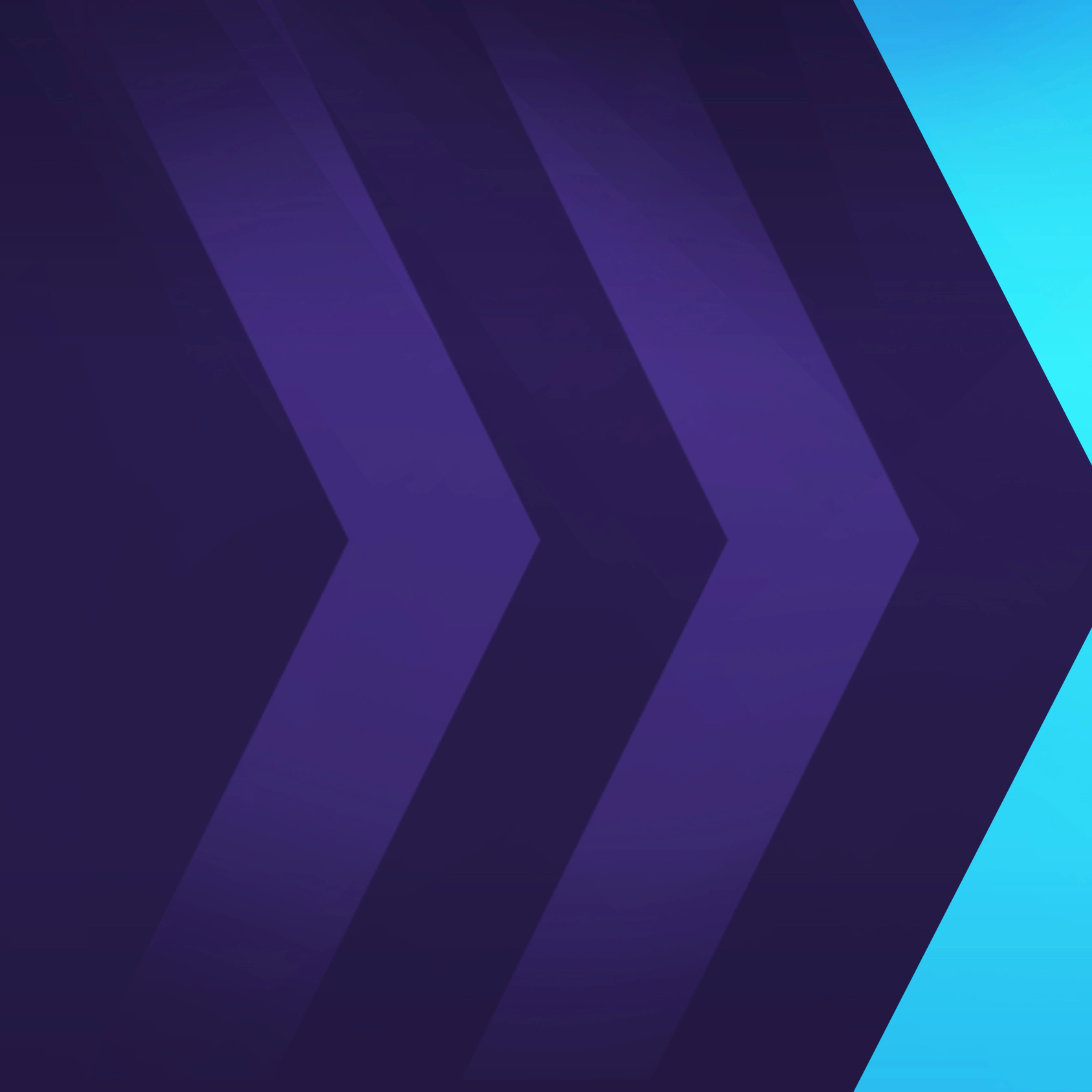 Abstrakter Hintergrund mit dunkelvioletten Pfeilen nach rechts auf blauem Farbverlauf, rechts steht der Text „IAA Mobility | Visionary Club“.