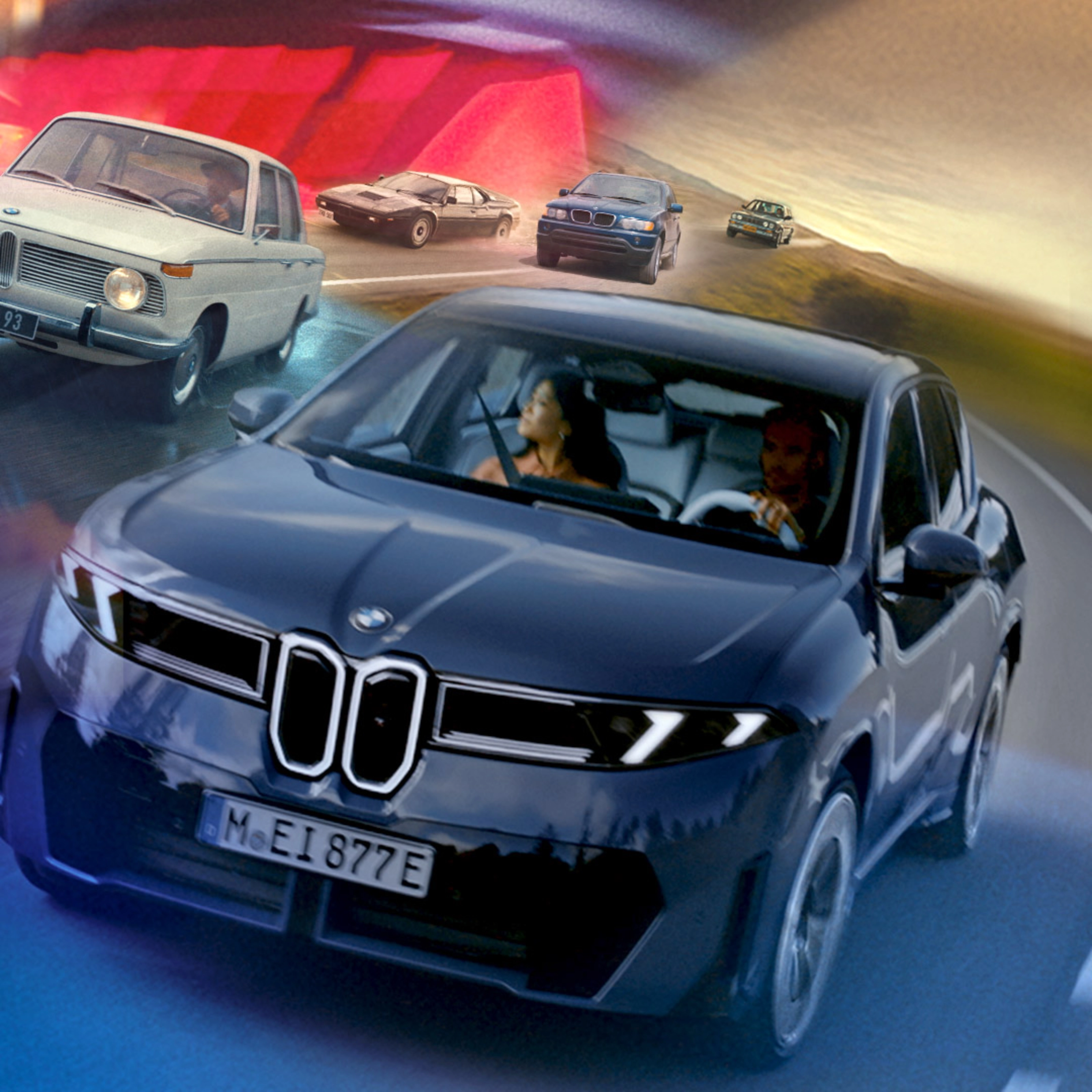 Image of the new BMW iX3