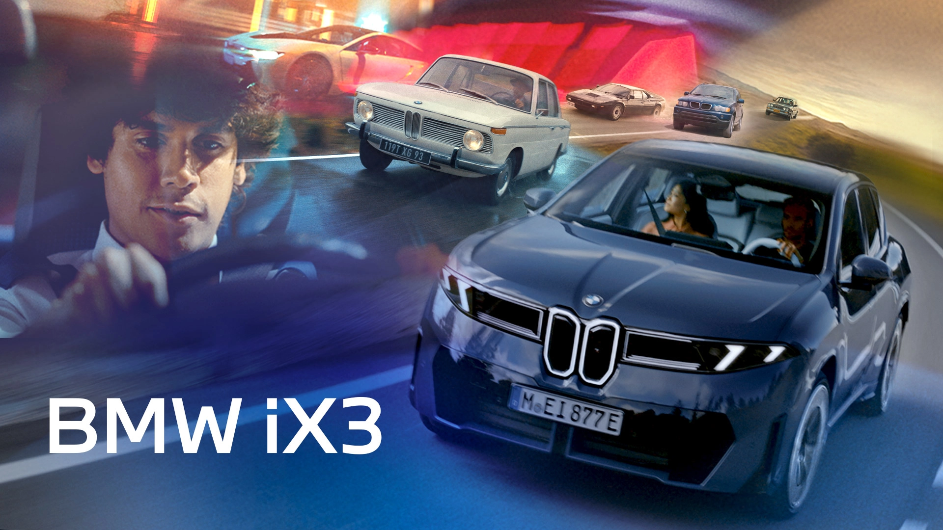Image of the new BMW iX3