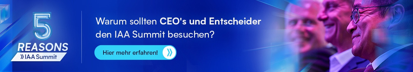 Warum sollten CEO's und Entscheider den IAA Summit besuchen?