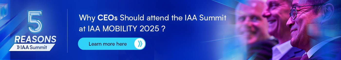 Why CEOs Should attend the IAA Summit at IAA MOBILITY 2025 ?