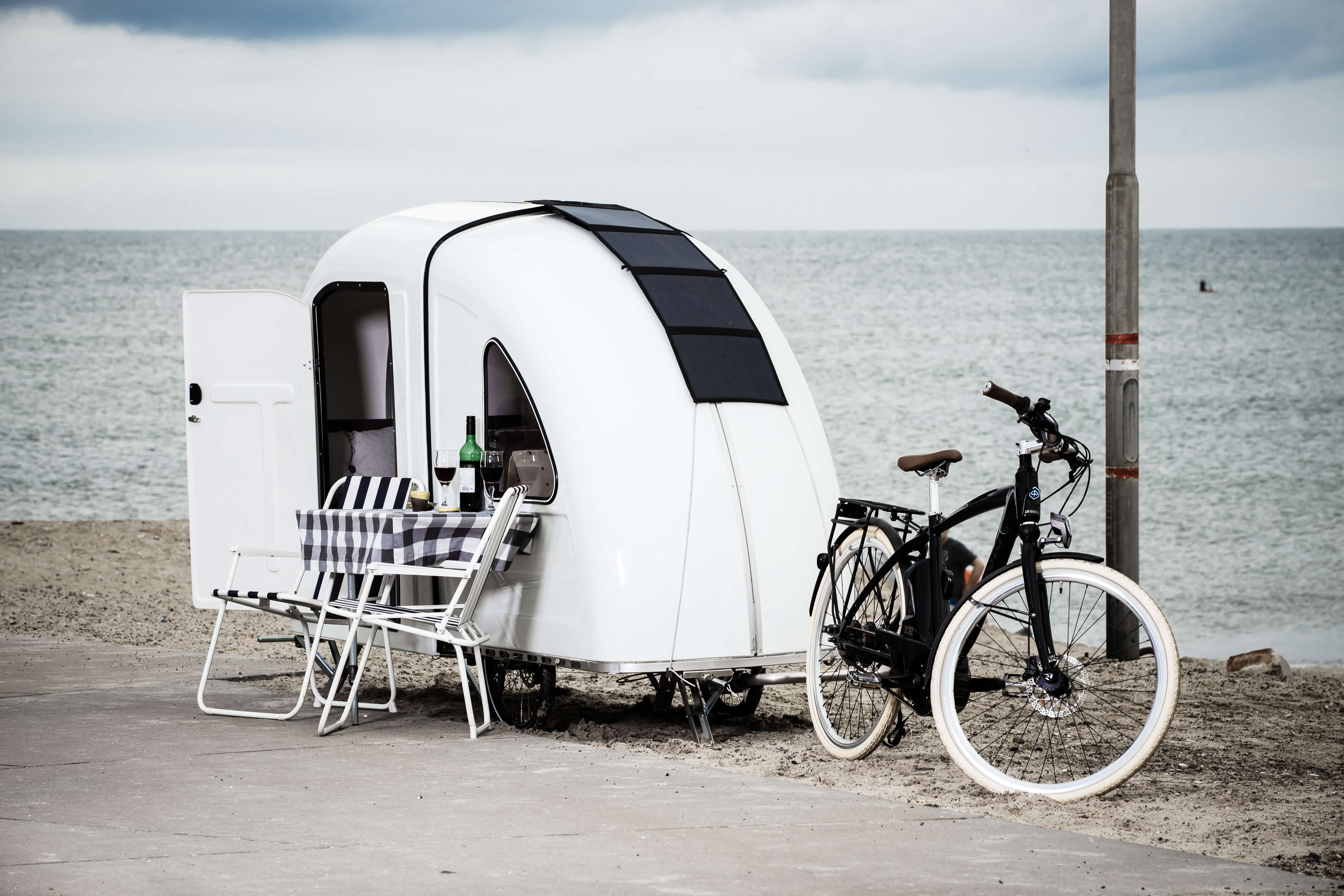 SpaceCamper Bike : un vélo capable de se tranformer en camping-car !