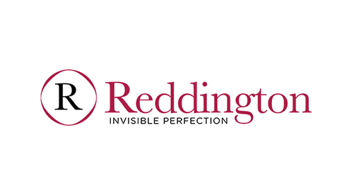 Reddington logo with stylized circular symbol and brand name text.